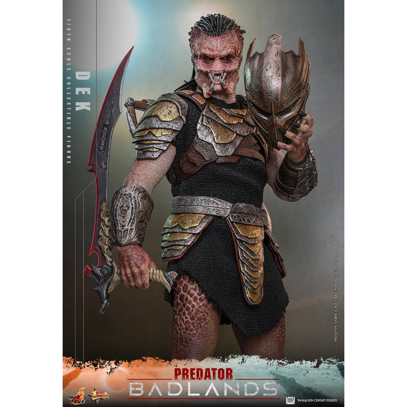 Image produit Predator : Badlands - Figurine d’action Dek Masterpiece 1:6