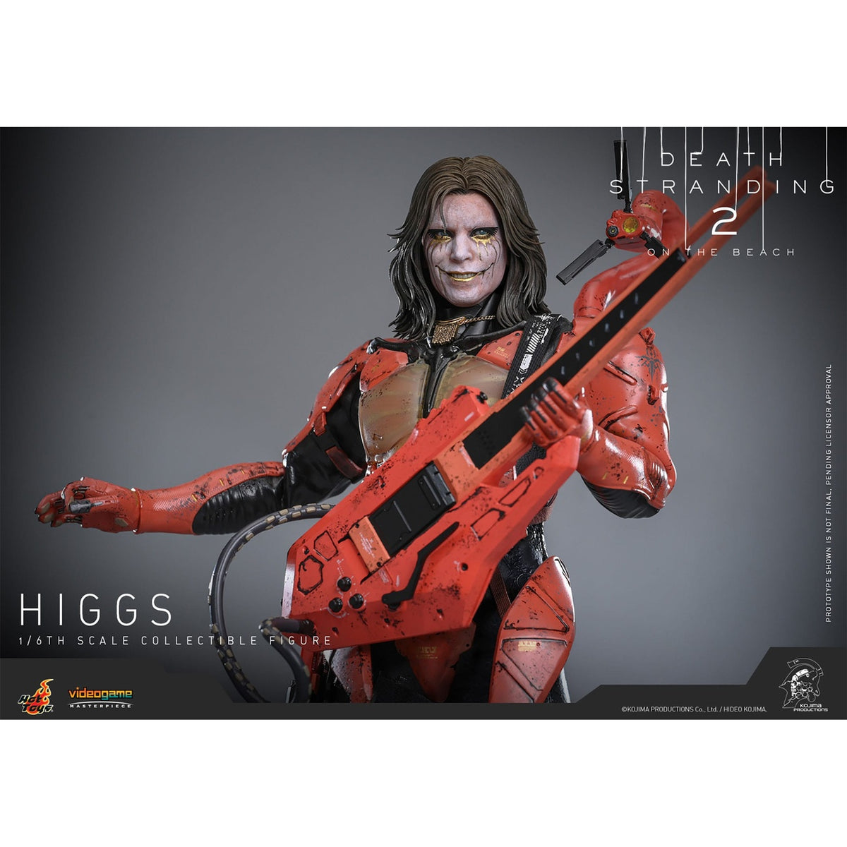 Image produit Death Stranding 2: On the Beach – Higgs Masterpiece Figurine articulée 1:6