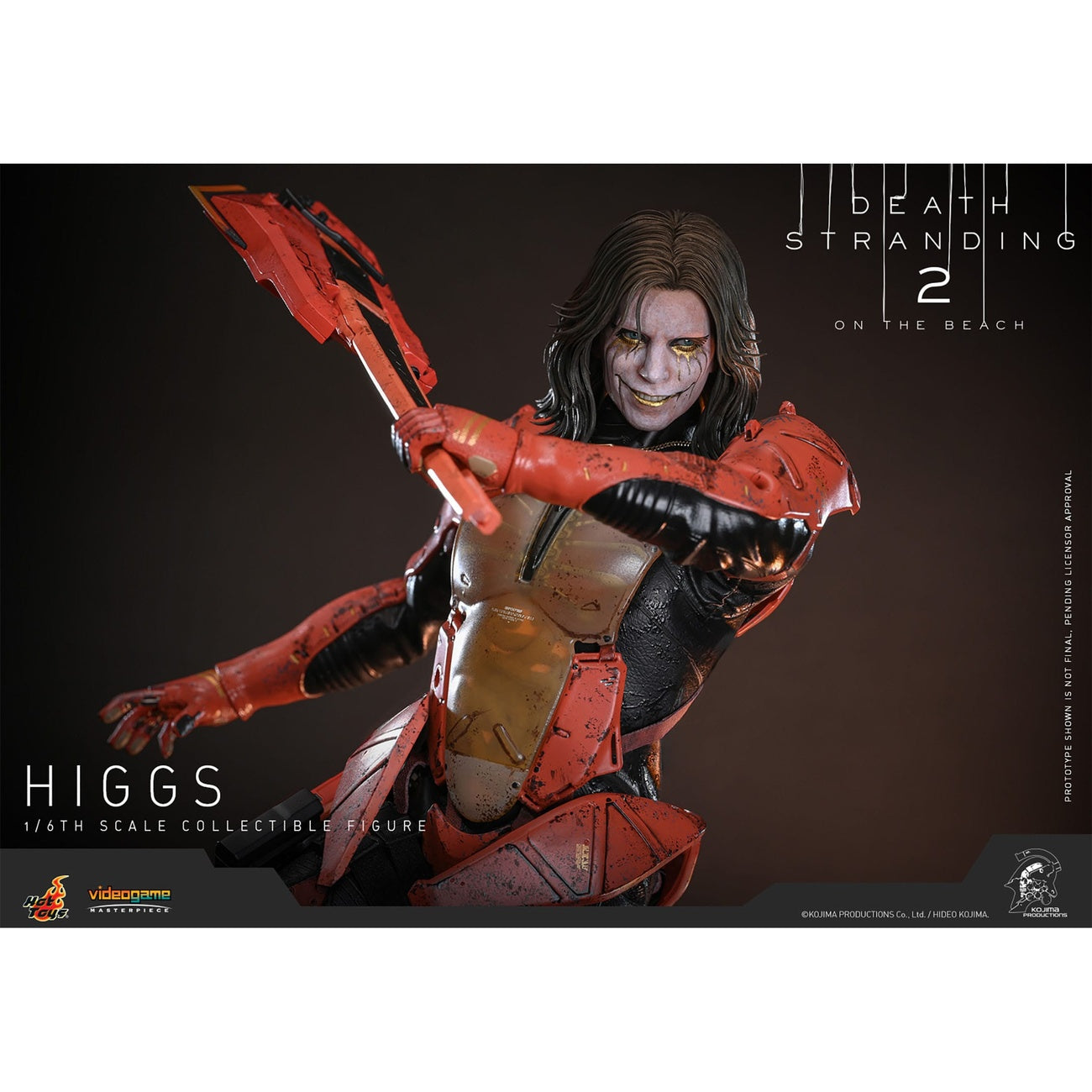 Image produit Death Stranding 2: On the Beach – Higgs Masterpiece Figurine articulée 1:6