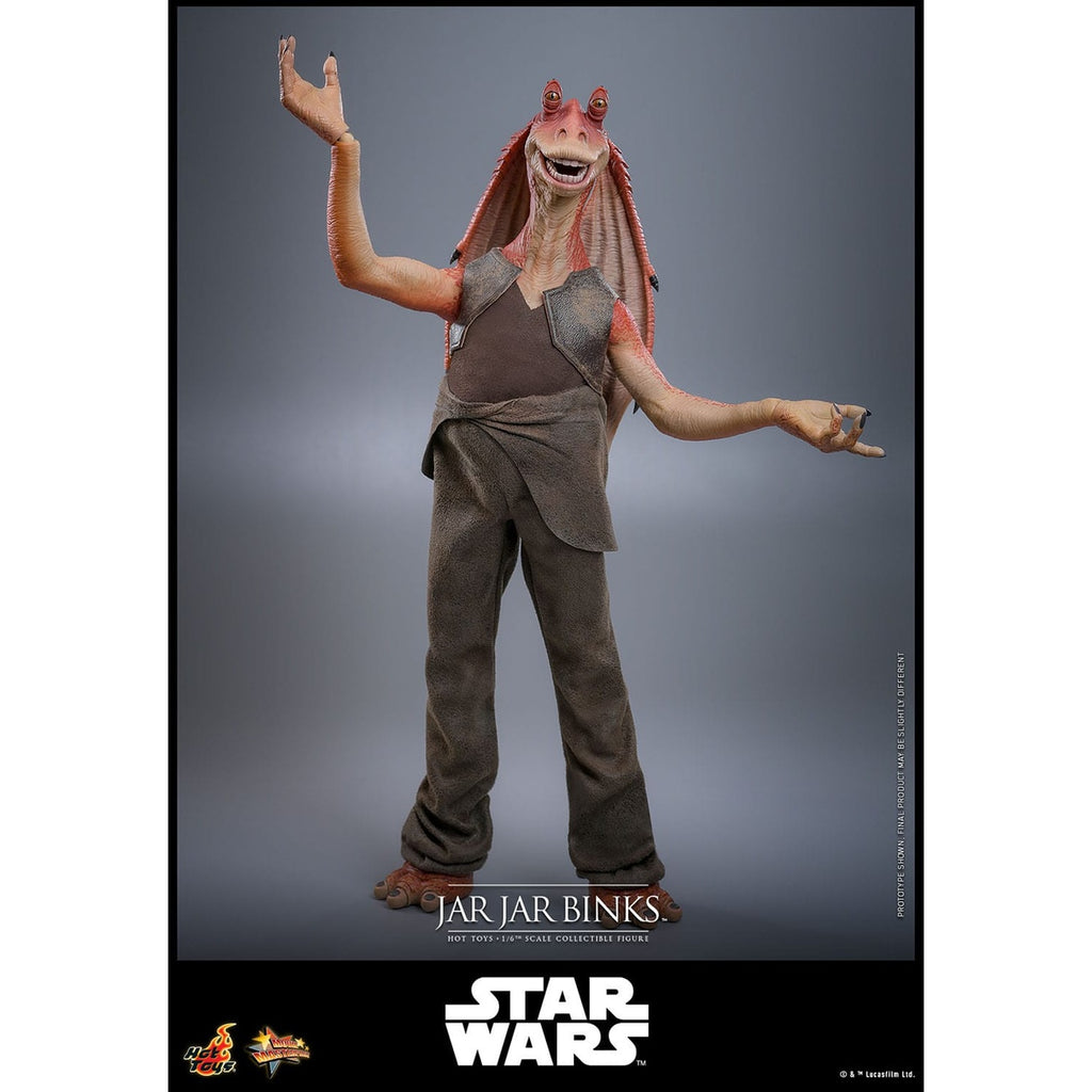 Image produit Star Wars - Figurine articulée Jar Jar Binks 1:6