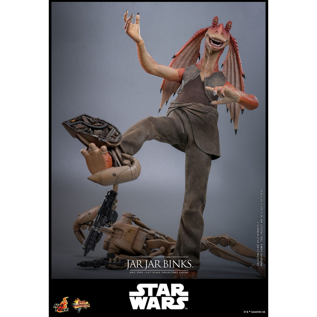 Image produit Star Wars - Figurine articulée Jar Jar Binks 1:6