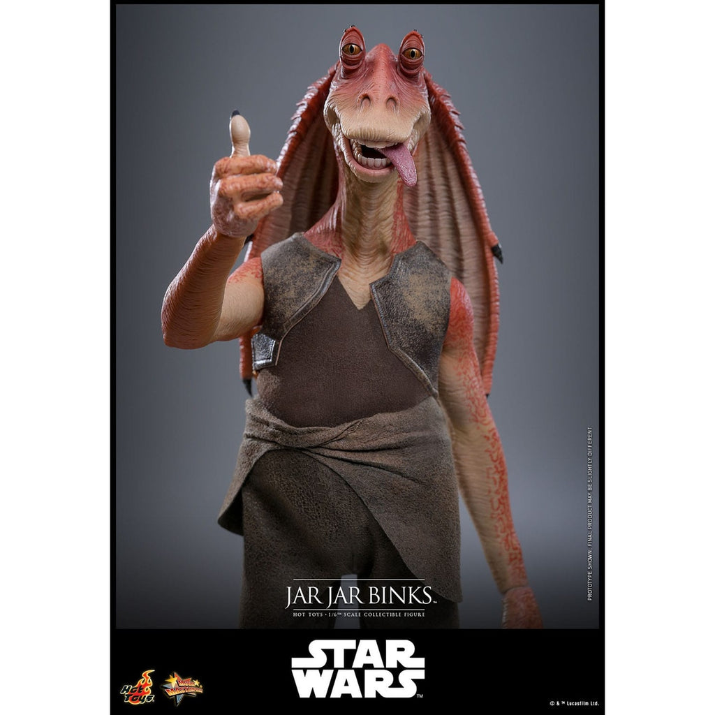 Image produit Star Wars - Figurine articulée Jar Jar Binks 1:6