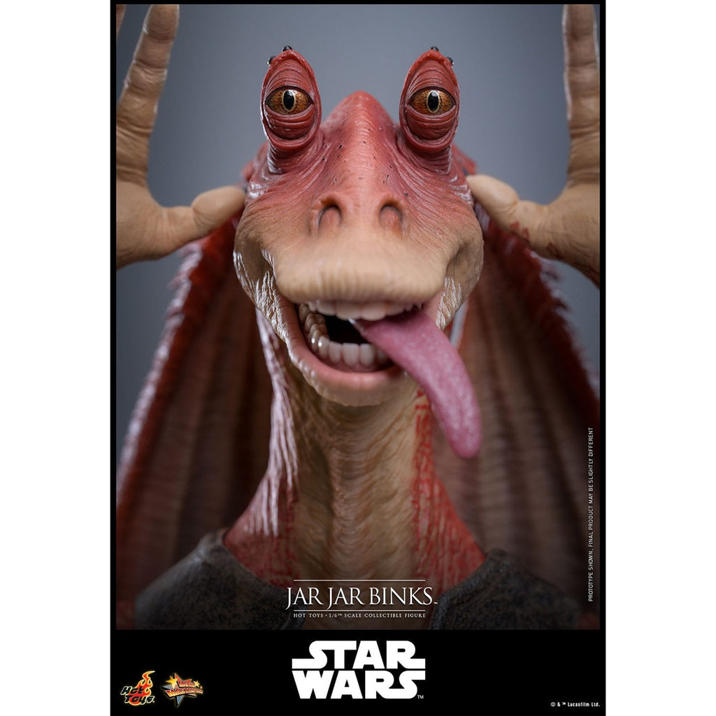 Image produit Star Wars - Figurine articulée Jar Jar Binks 1:6