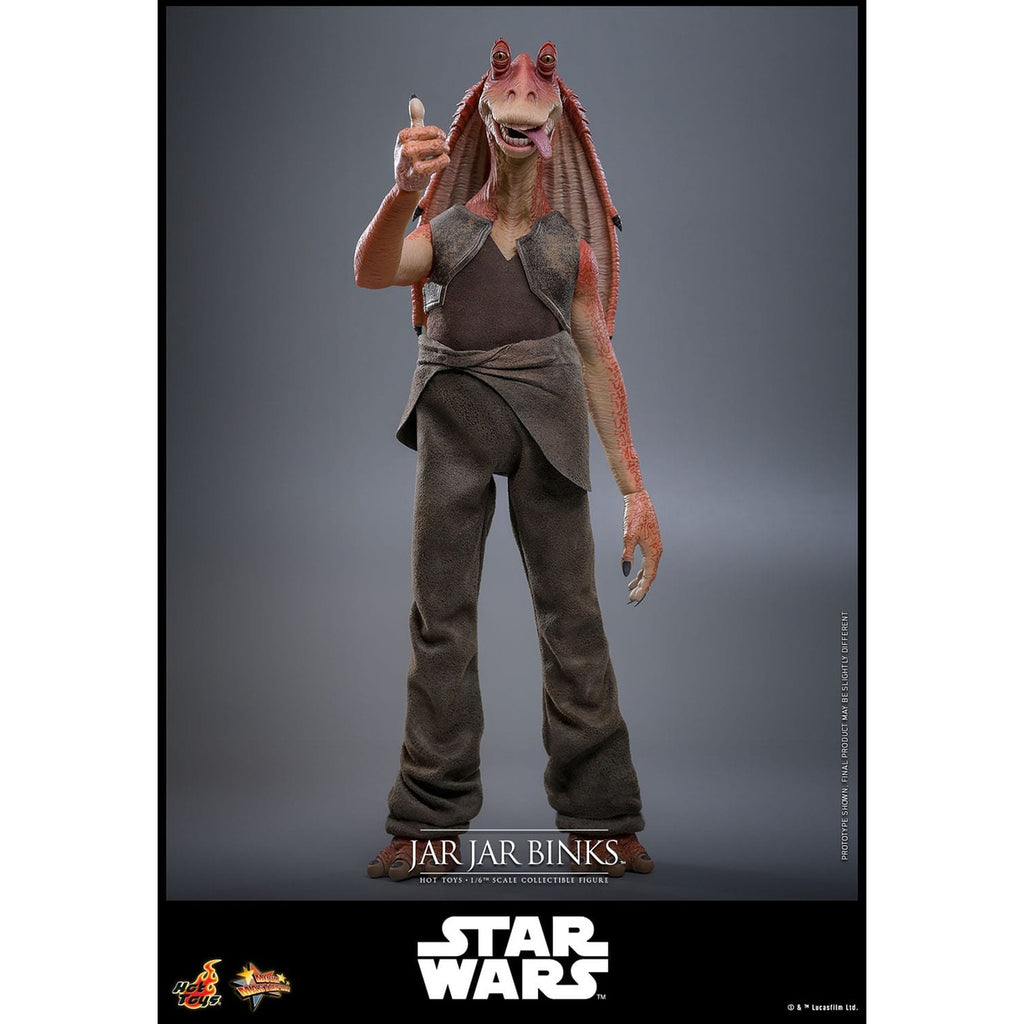 Image produit Star Wars - Figurine articulée Jar Jar Binks 1:6