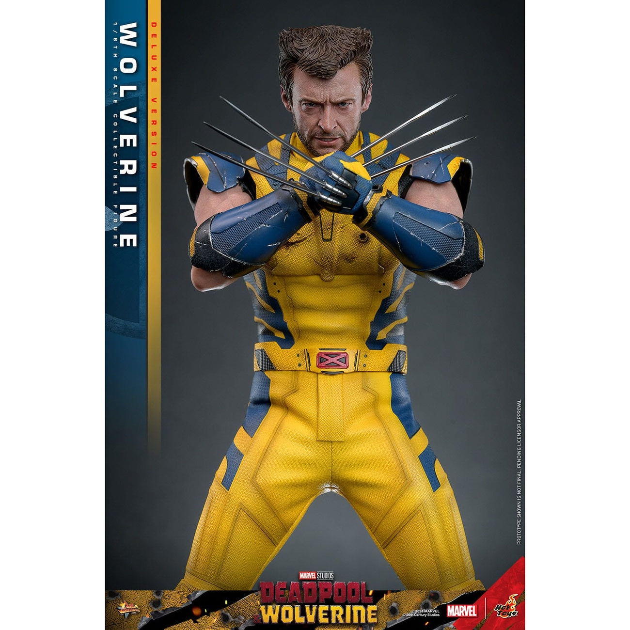 Image produit Figurine articulée Wolverine Masterpiece 1:6 Version Deluxe – Deadpool & Wolverine