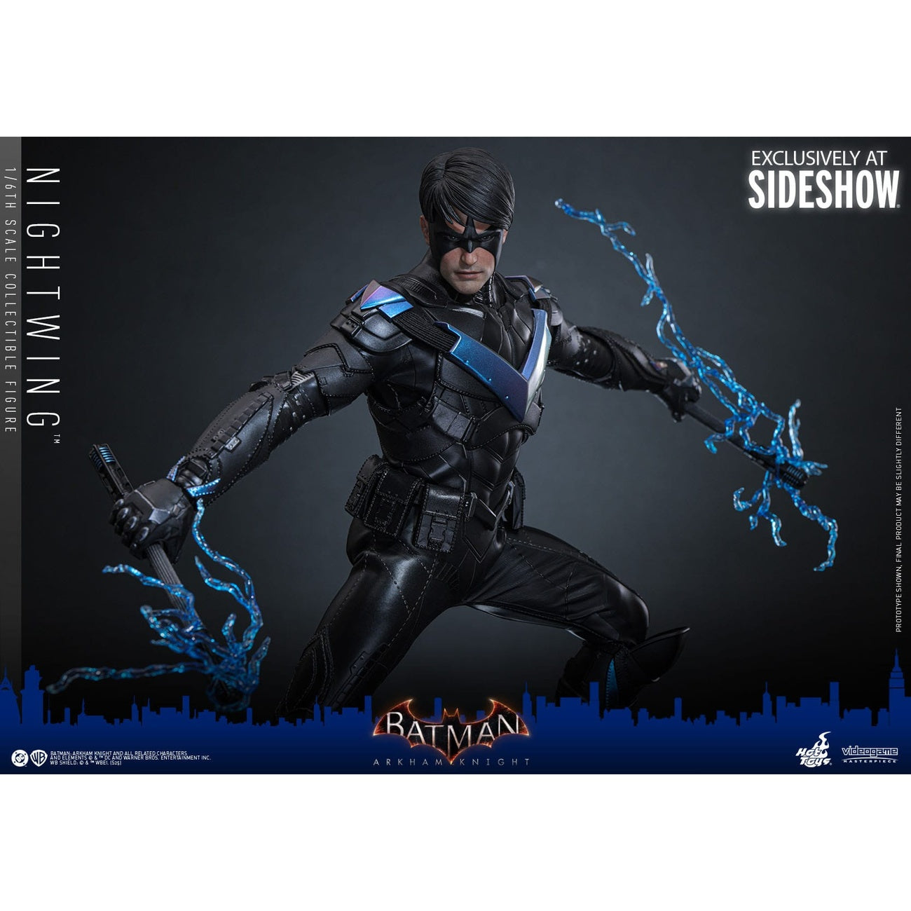 Image produit Batman Arkham Knight - Figurine articulée Nightwing Masterpiece 1:6