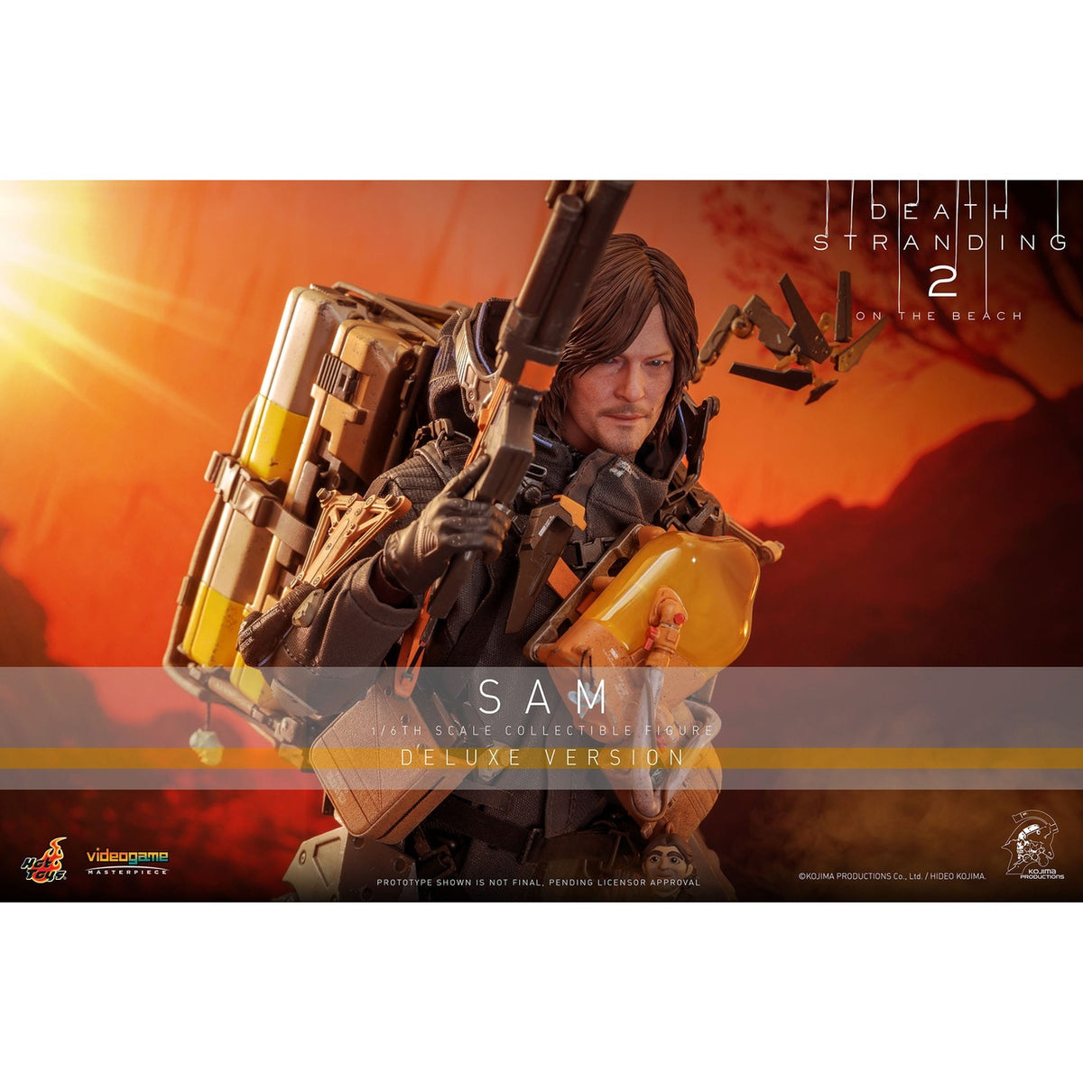 Image produit Death Stranding 2: On the Beach – Figurine d'action Sam Masterpiece 1:6 Version Deluxe