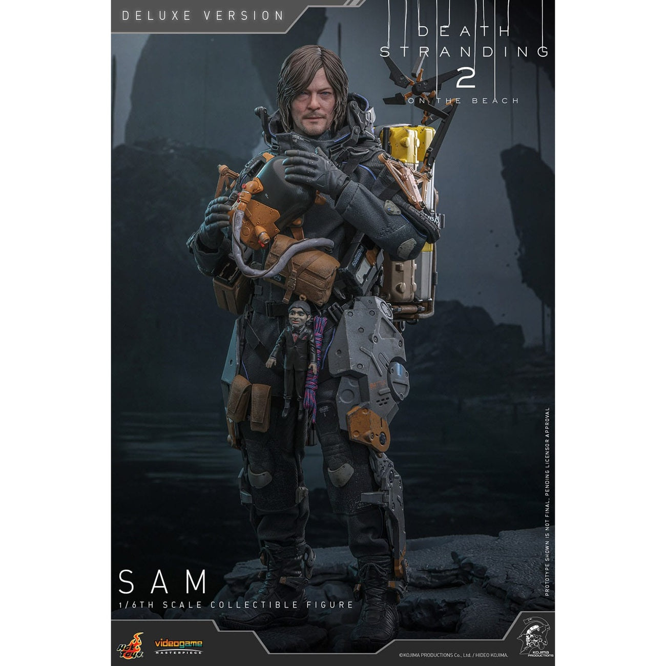 Image produit Death Stranding 2: On the Beach – Figurine d'action Sam Masterpiece 1:6 Version Deluxe