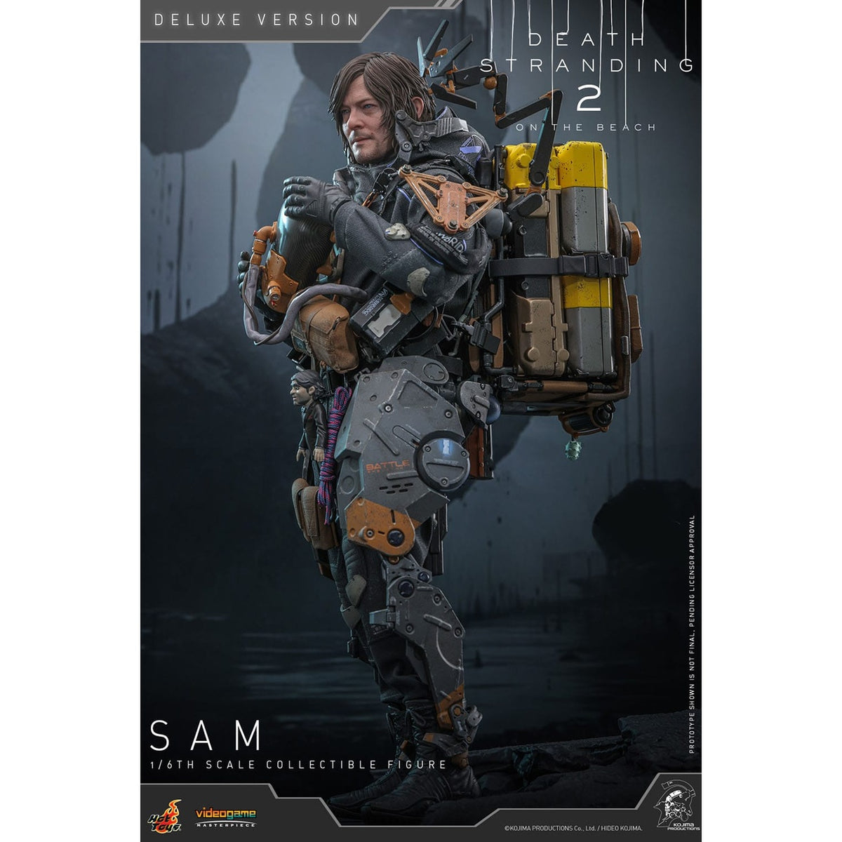 Image produit Death Stranding 2: On the Beach – Figurine d'action Sam Masterpiece 1:6 Version Deluxe