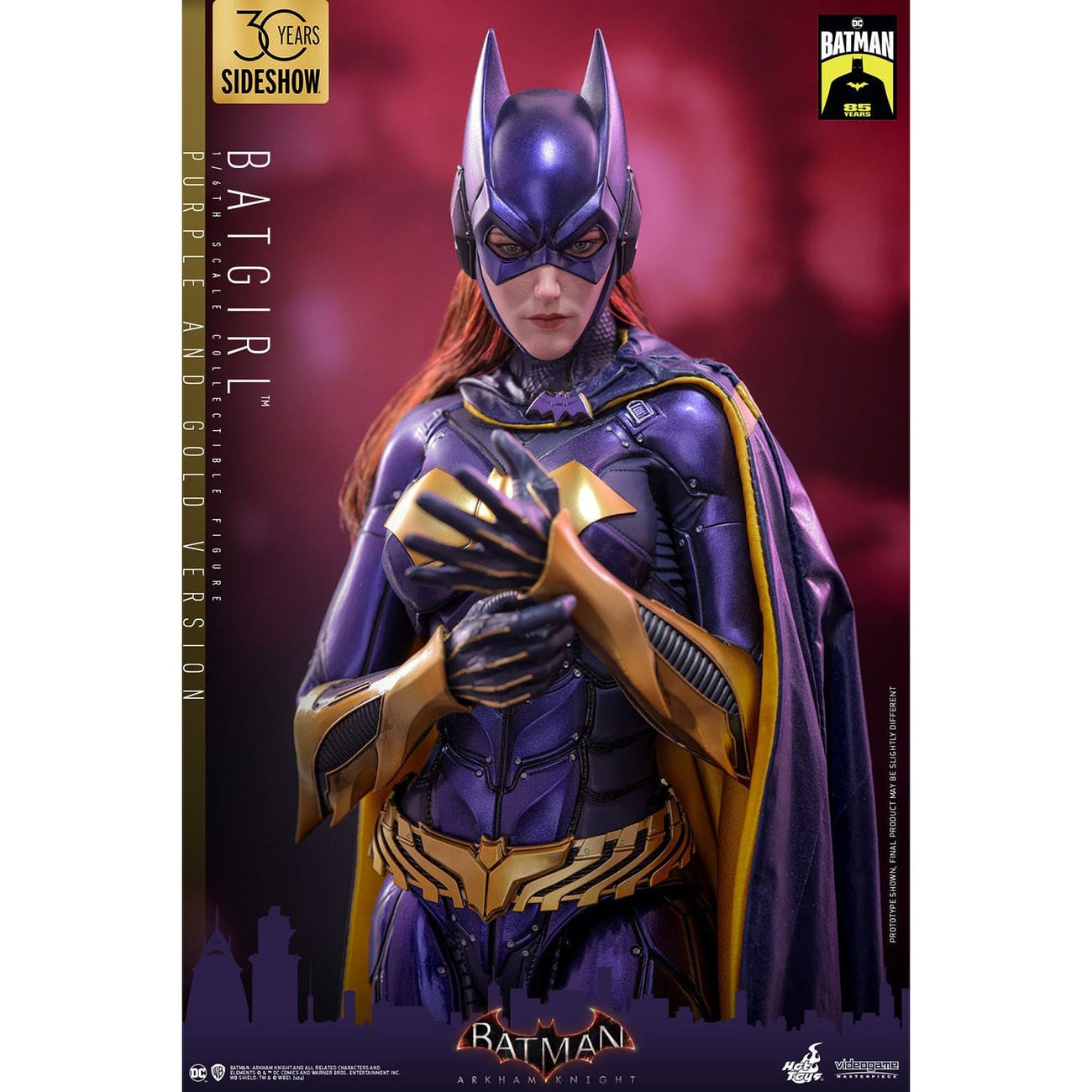 Image produit Batman: Arkham Knight – Figurine d’action Batgirl Masterpiece 1:6 Version Violet et Or Exclusive