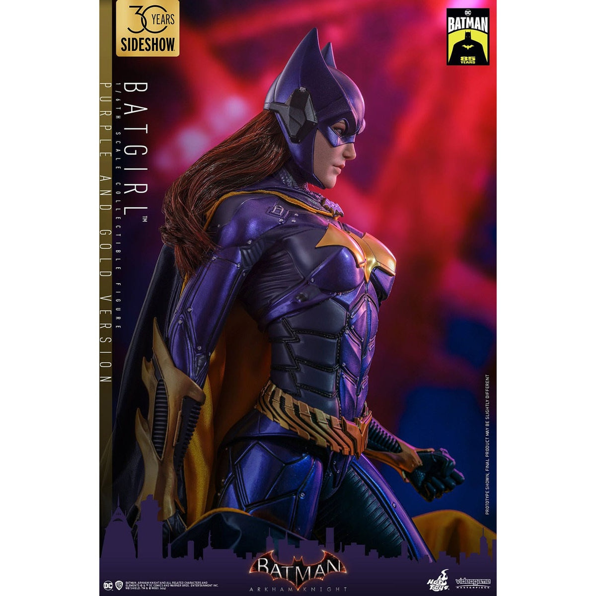 Image produit Batman: Arkham Knight – Figurine d’action Batgirl Masterpiece 1:6 Version Violet et Or Exclusive
