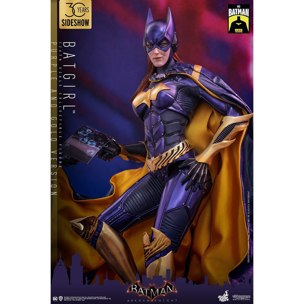 Image produit Batman: Arkham Knight – Figurine d’action Batgirl Masterpiece 1:6 Version Violet et Or Exclusive