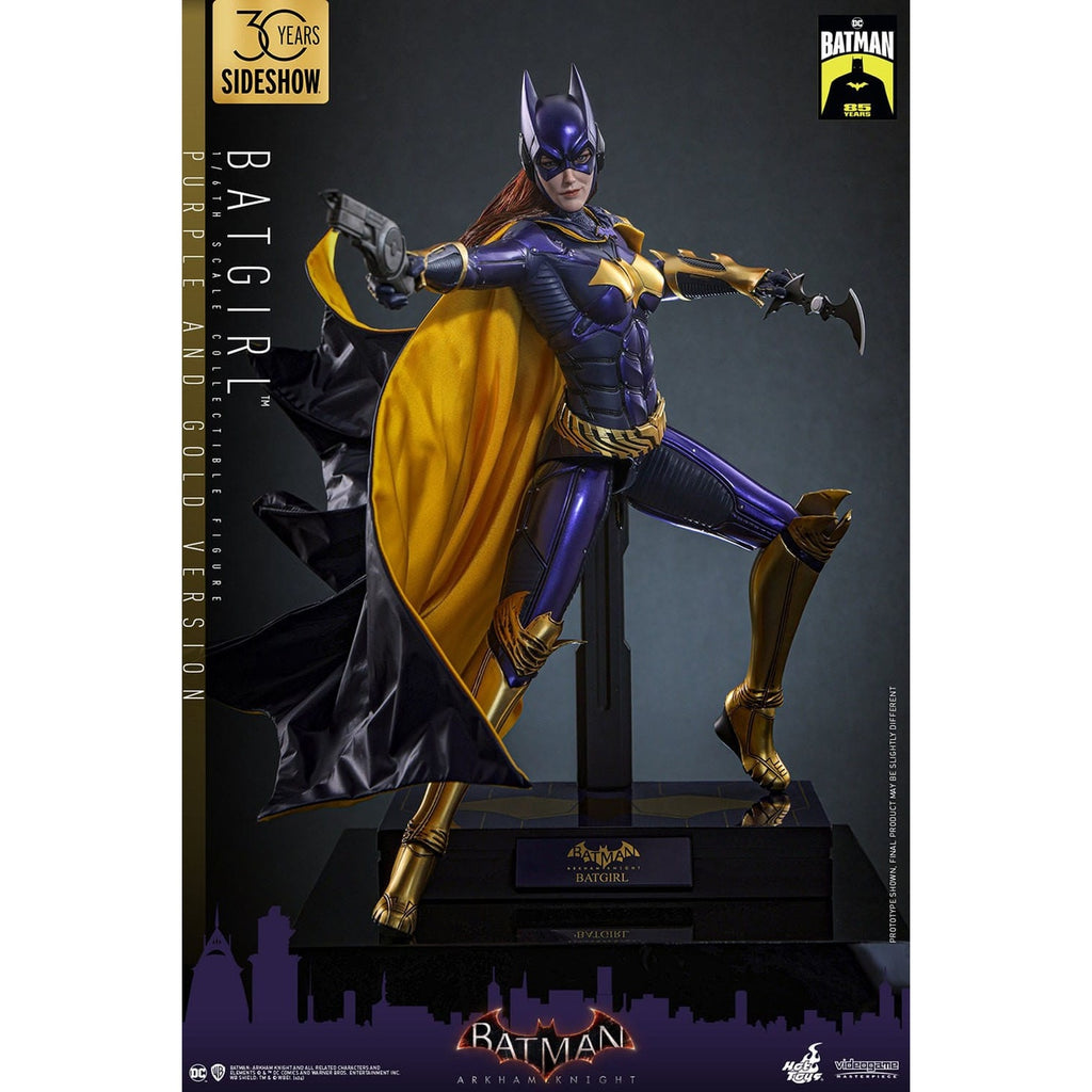 Image produit Batman: Arkham Knight – Figurine d’action Batgirl Masterpiece 1:6 Version Violet et Or Exclusive