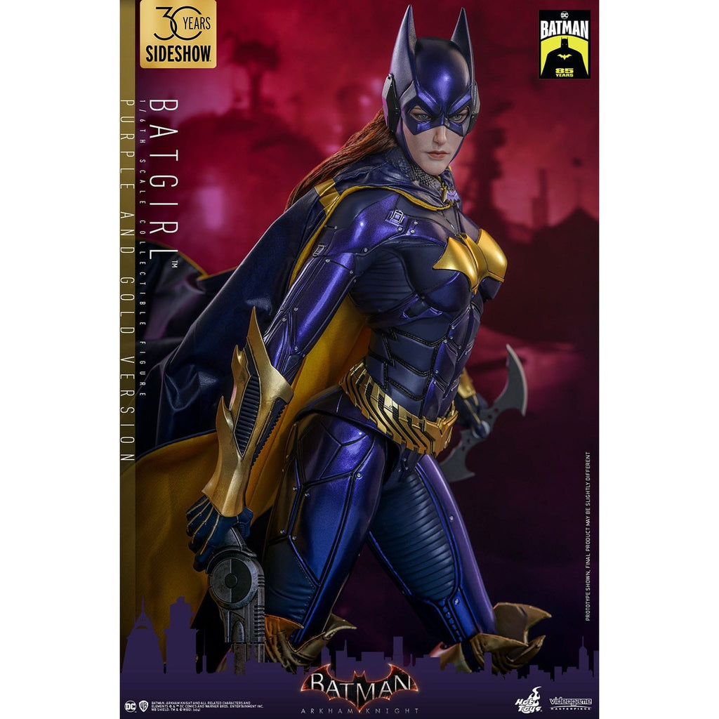Image produit Batman: Arkham Knight – Figurine d’action Batgirl Masterpiece 1:6 Version Violet et Or Exclusive