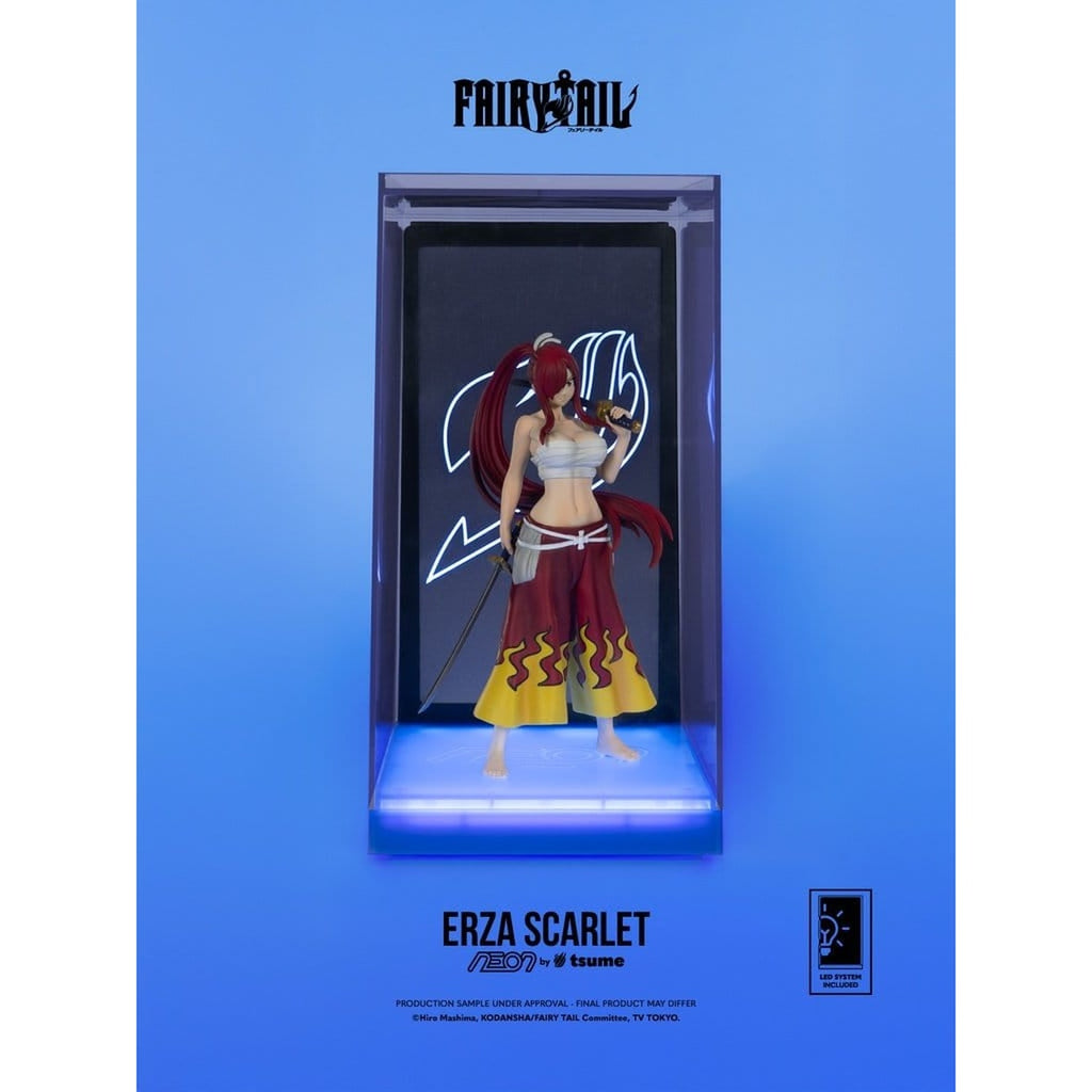 Image produit Fairy Tail - Figurine Neon Erza Scarlet 1:9
