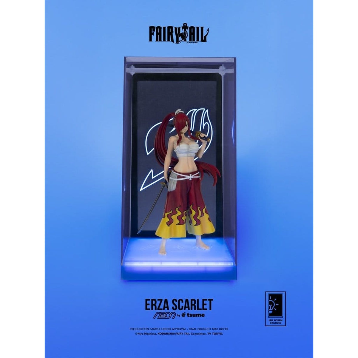 Image produit Fairy Tail - Figurine Neon Erza Scarlet 1:9