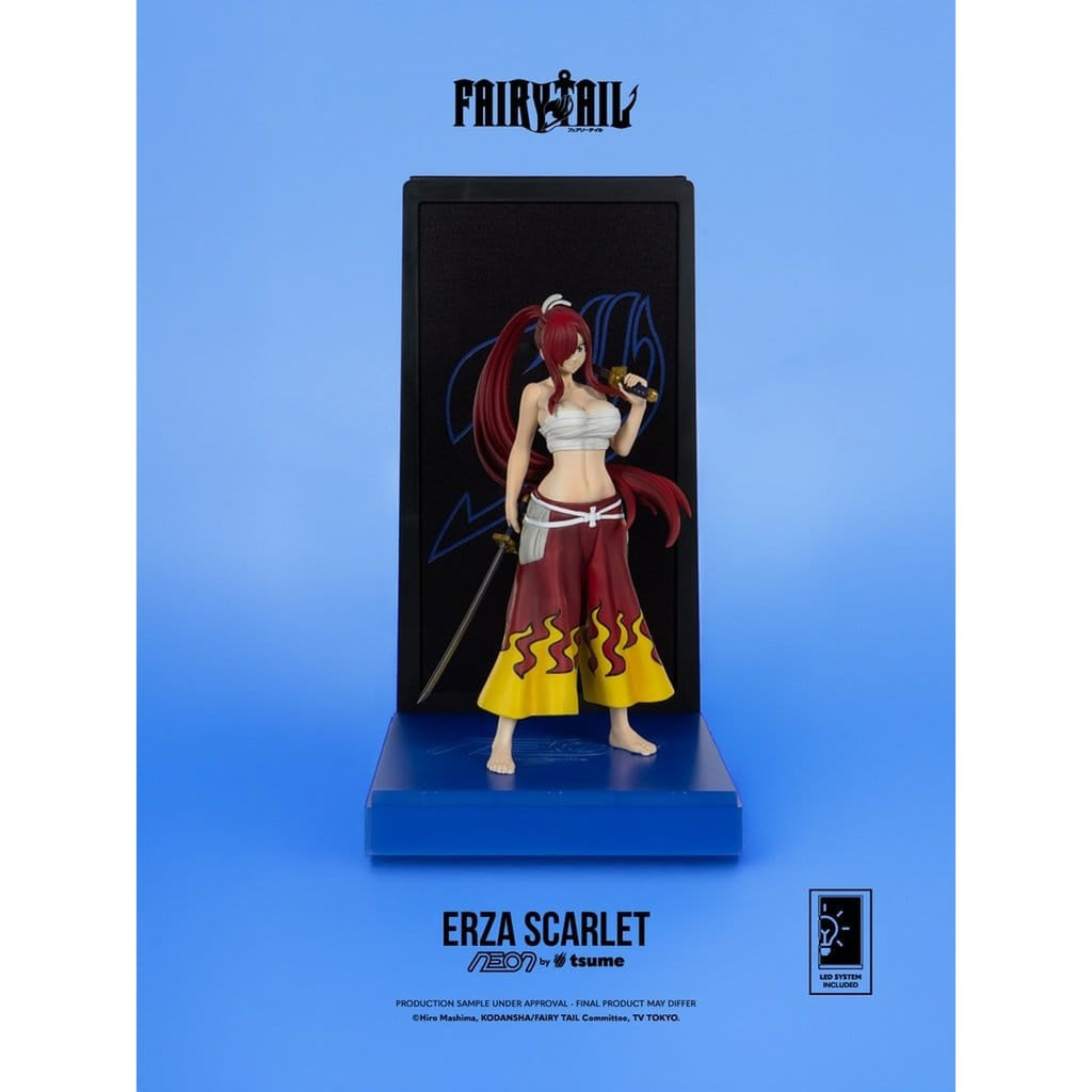 Image produit Fairy Tail - Figurine Neon Erza Scarlet 1:9