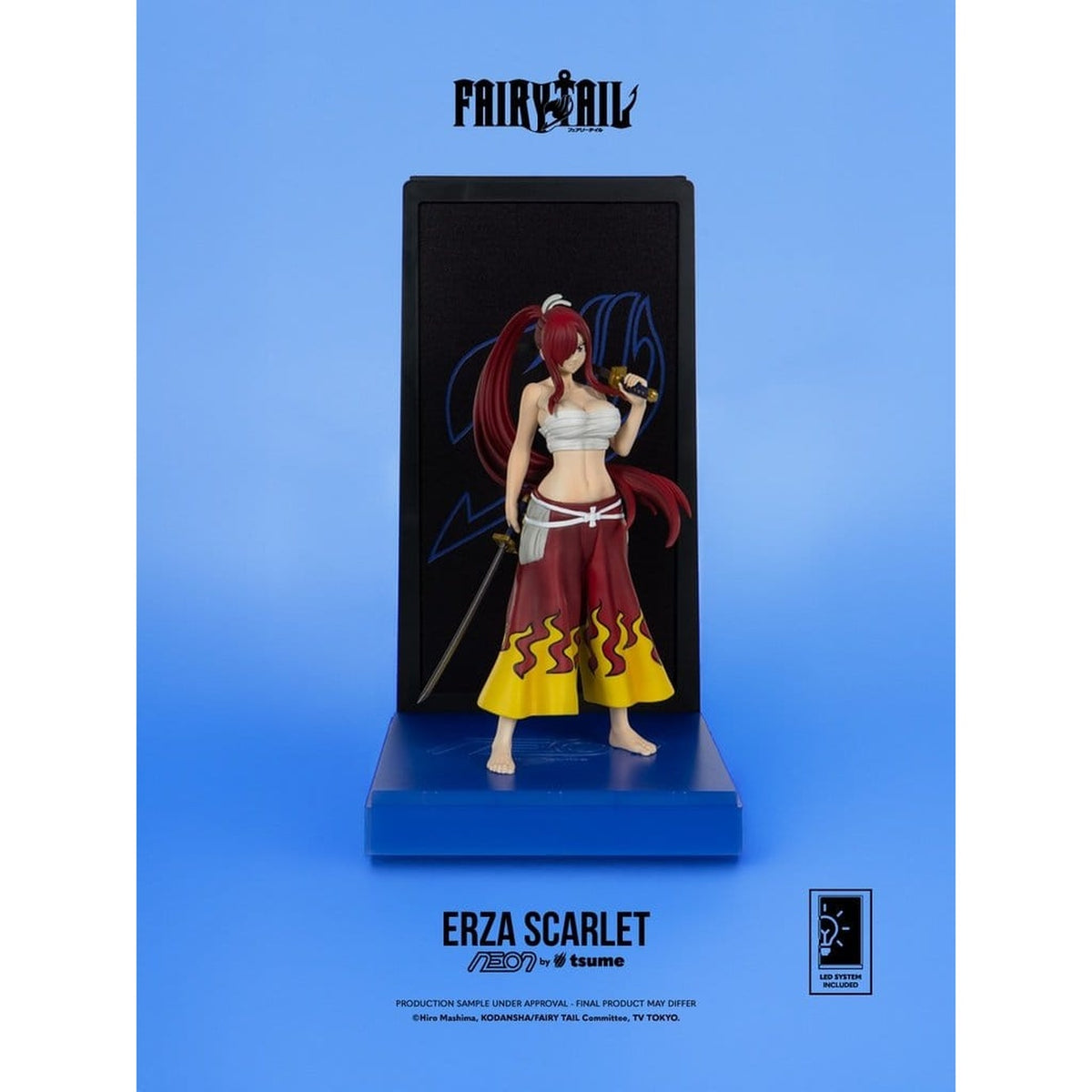 Image produit Fairy Tail - Figurine Neon Erza Scarlet 1:9