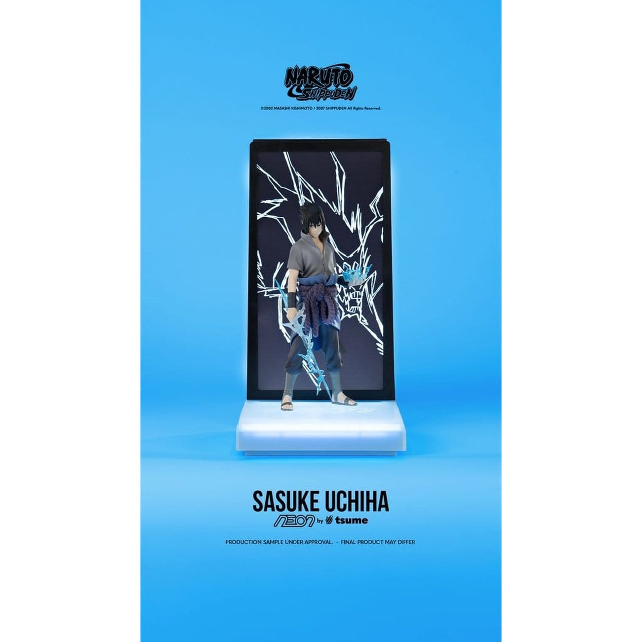 Image produit Naruto - Figurine Sasuke Uchiwa Néon 1:9