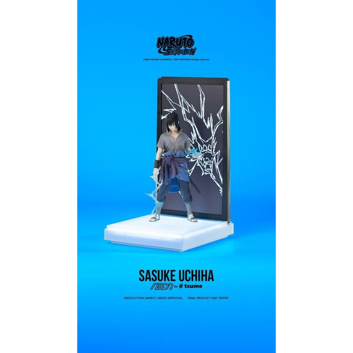 Image produit Naruto - Figurine Sasuke Uchiwa Néon 1:9