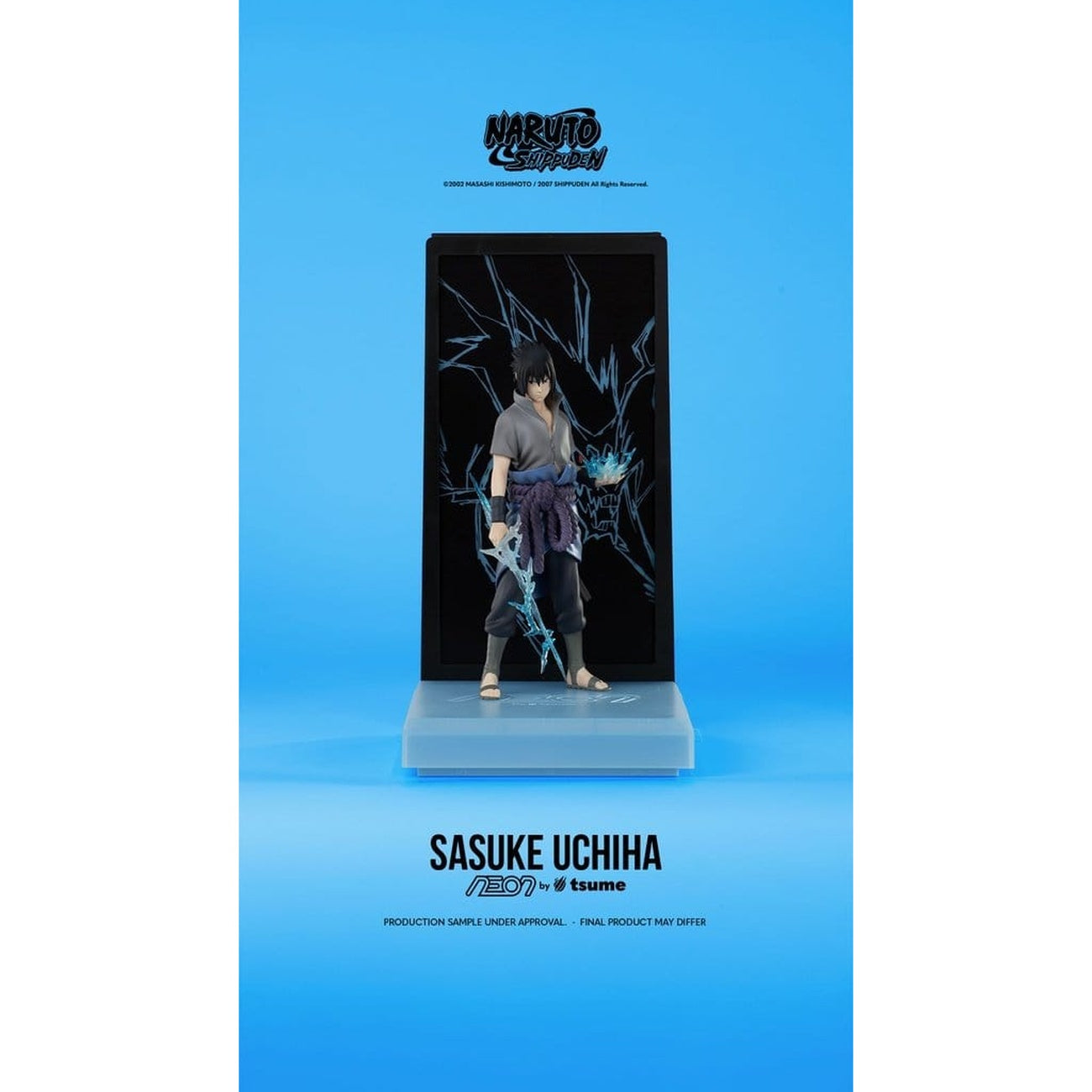 Image produit Naruto - Figurine Sasuke Uchiwa Néon 1:9