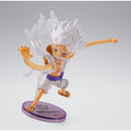 Image produit One Piece : Gear 5 – Monkey D. Luffy World Collectable Figures Figurine d’action S.H. Figuarts