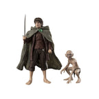 Image produit Le Seigneur des Anneaux - Set de figurines d'action Frodo Baggins & Gollum S.H. Figuarts