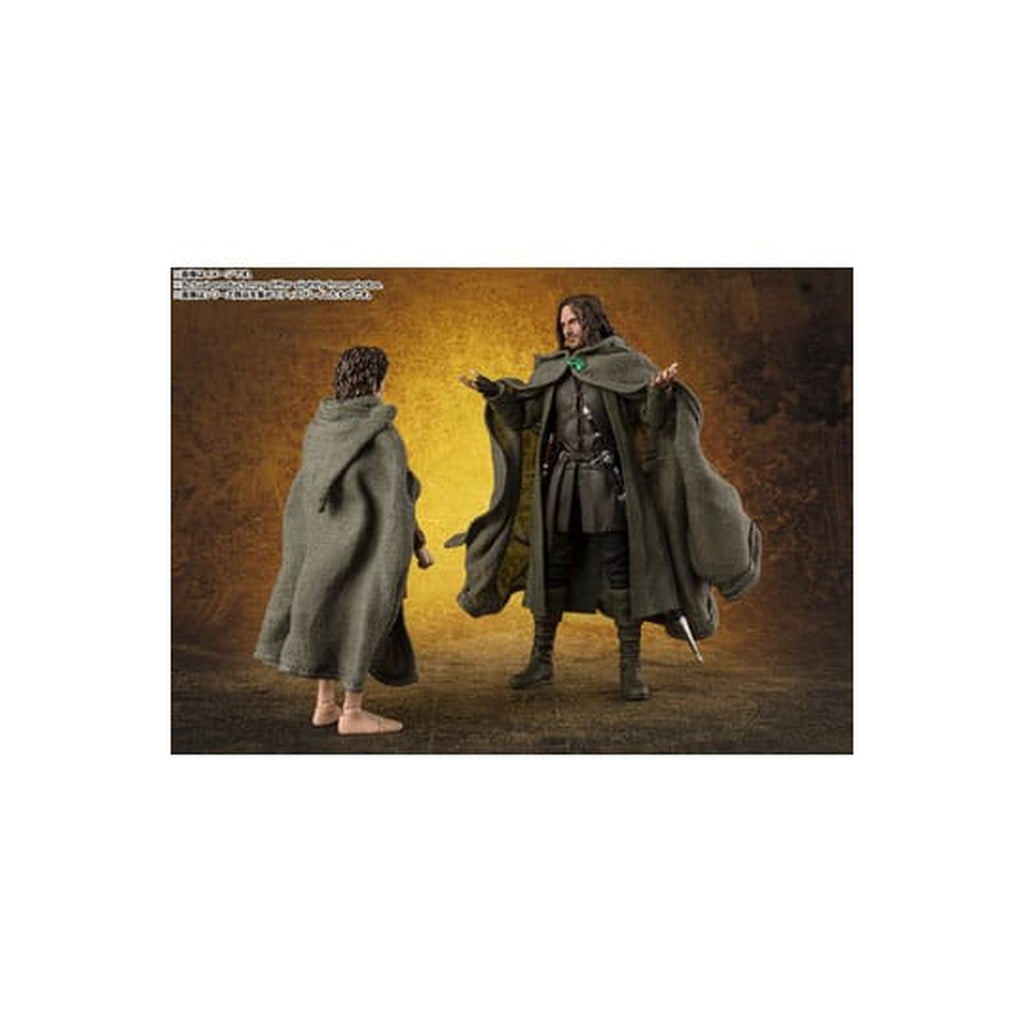 Image produit Le Seigneur des Anneaux - Set de figurines d'action Frodo Baggins & Gollum S.H. Figuarts
