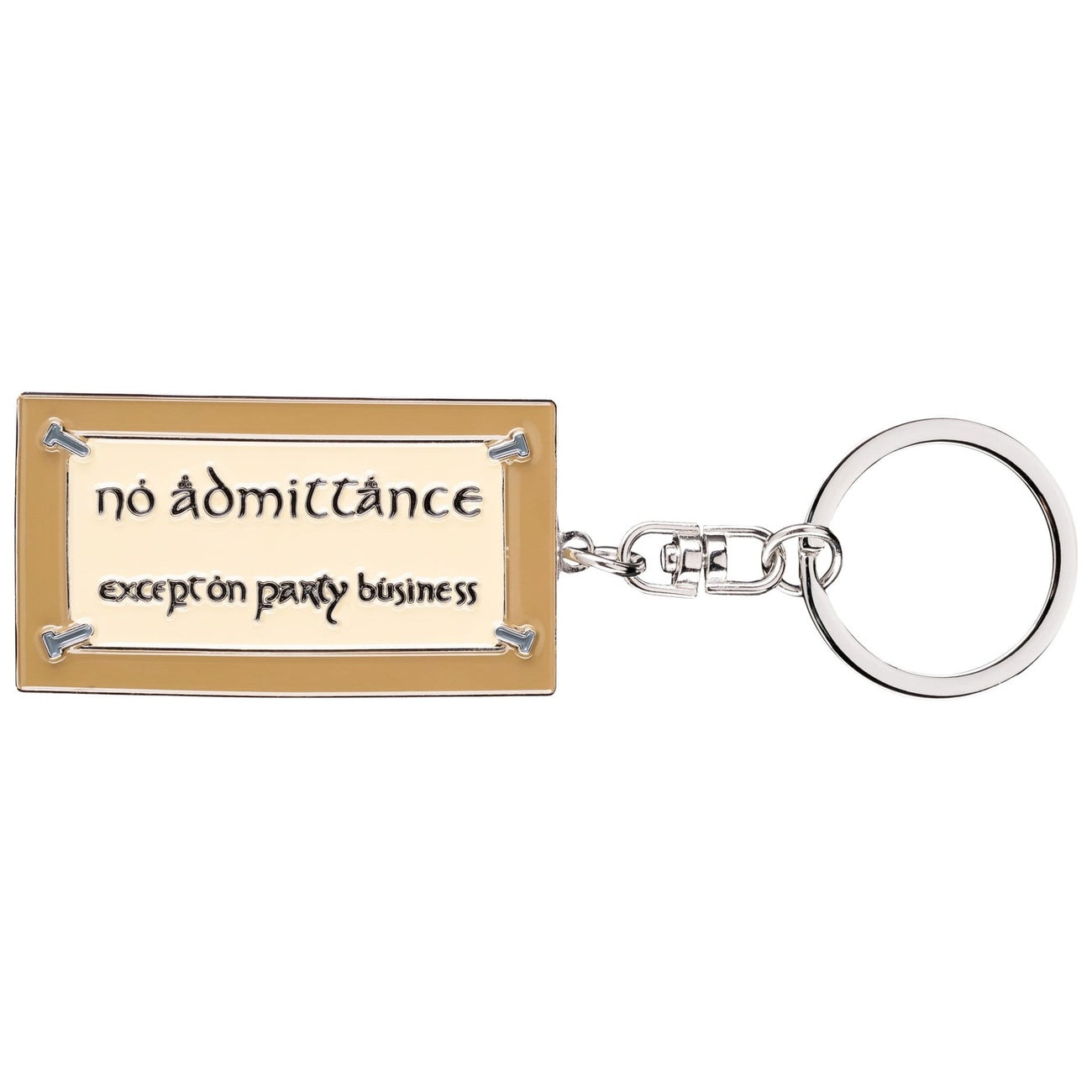Product image The Lord of the Rings - No Admittance Keychain