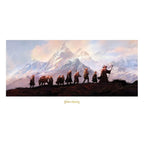 Image produit Le Seigneur des Anneaux - Tirage d’art La Communauté de l’Anneau 20e anniversaire