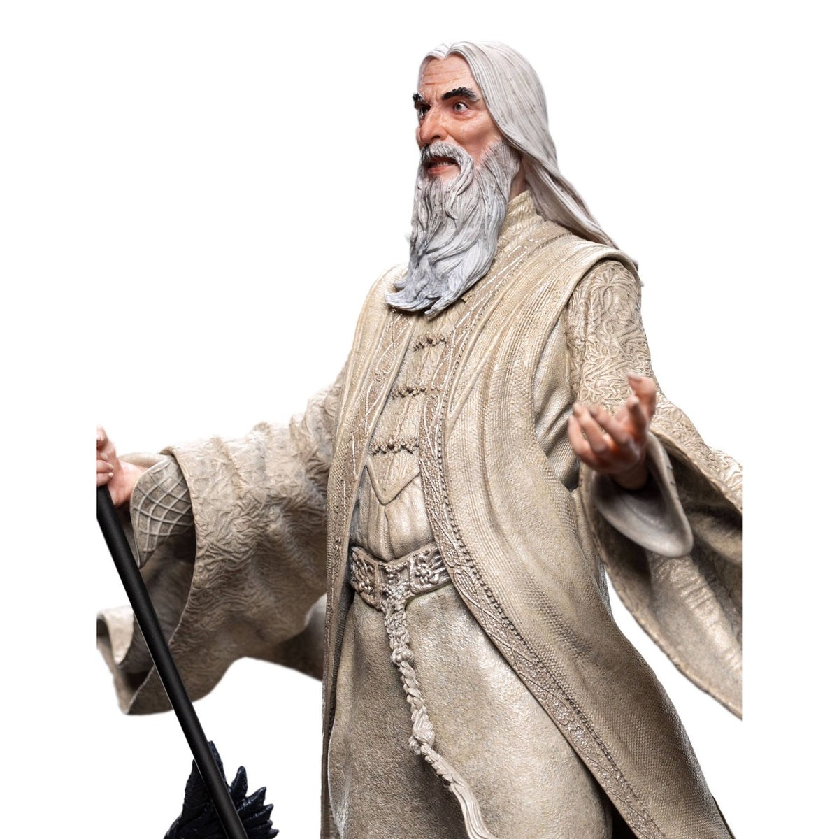 Image produit Le Seigneur des Anneaux - Statue Saroumane le Blanc