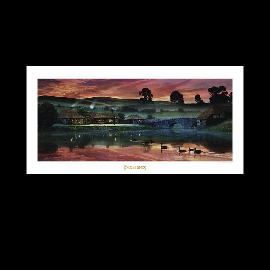 Image produit Le Seigneur des Anneaux - Art print L’Auberge du Dragon Vert