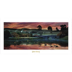 Image produit Le Seigneur des Anneaux - Art print L’Auberge du Dragon Vert