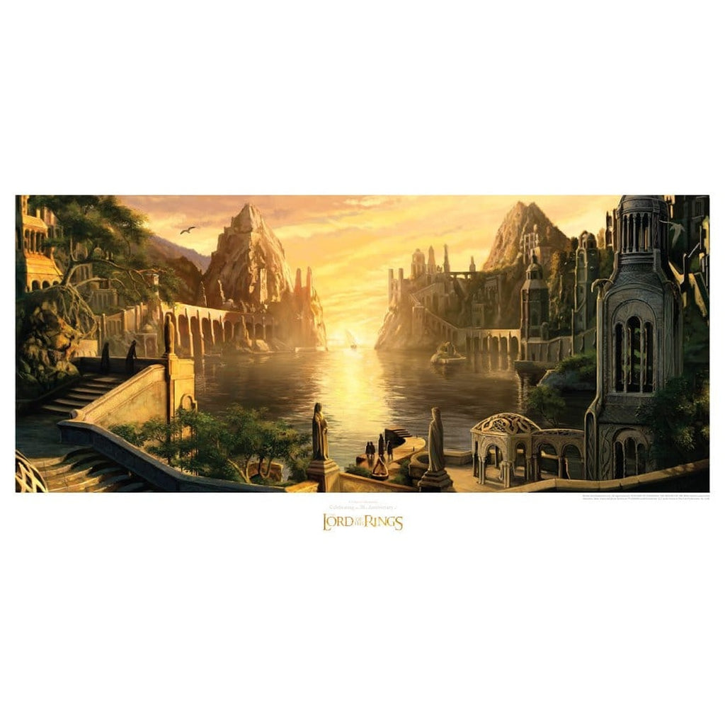 Image produit Le Seigneur des Anneaux - Les Havres Gris Art Print