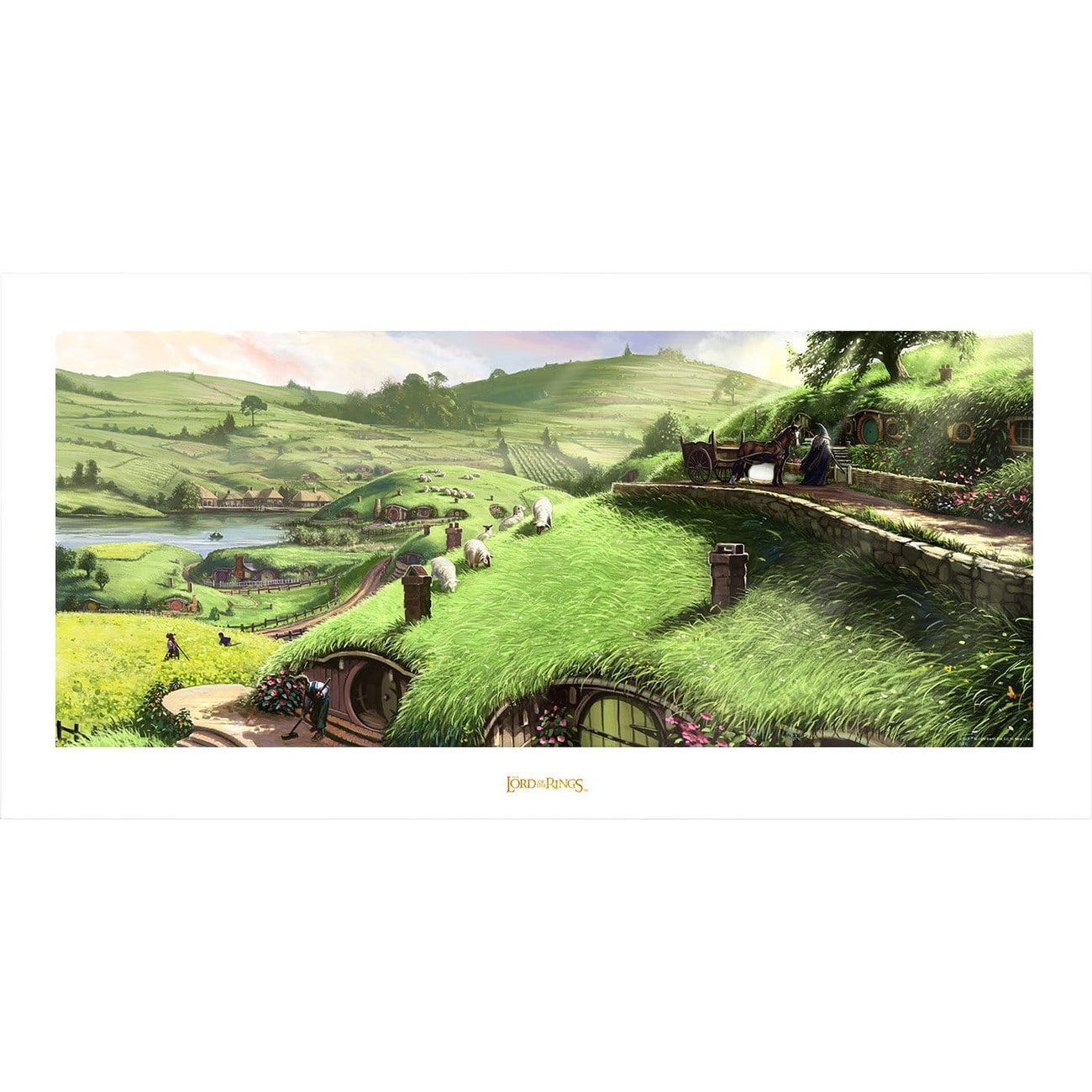 Image produit Le Seigneur des Anneaux - Comté Tirage d’art