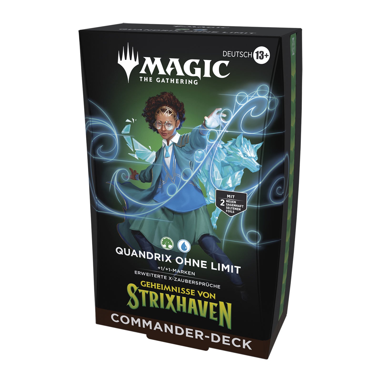 Image produit Strixhaven : L’Académie des Mages Quandrix Casse-tête Quantique Deck Commander version allemande - Magic: The Gathering