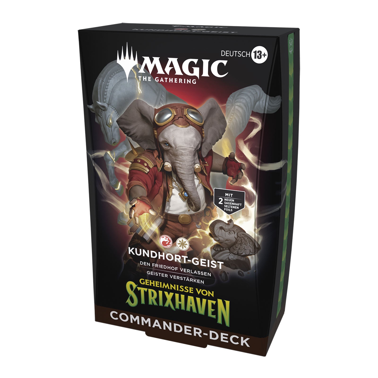 Image produit Magic The Gathering Strixhaven : L’Académie des Mages / Deck Commander « Déclaration de Plumargent » version allemande