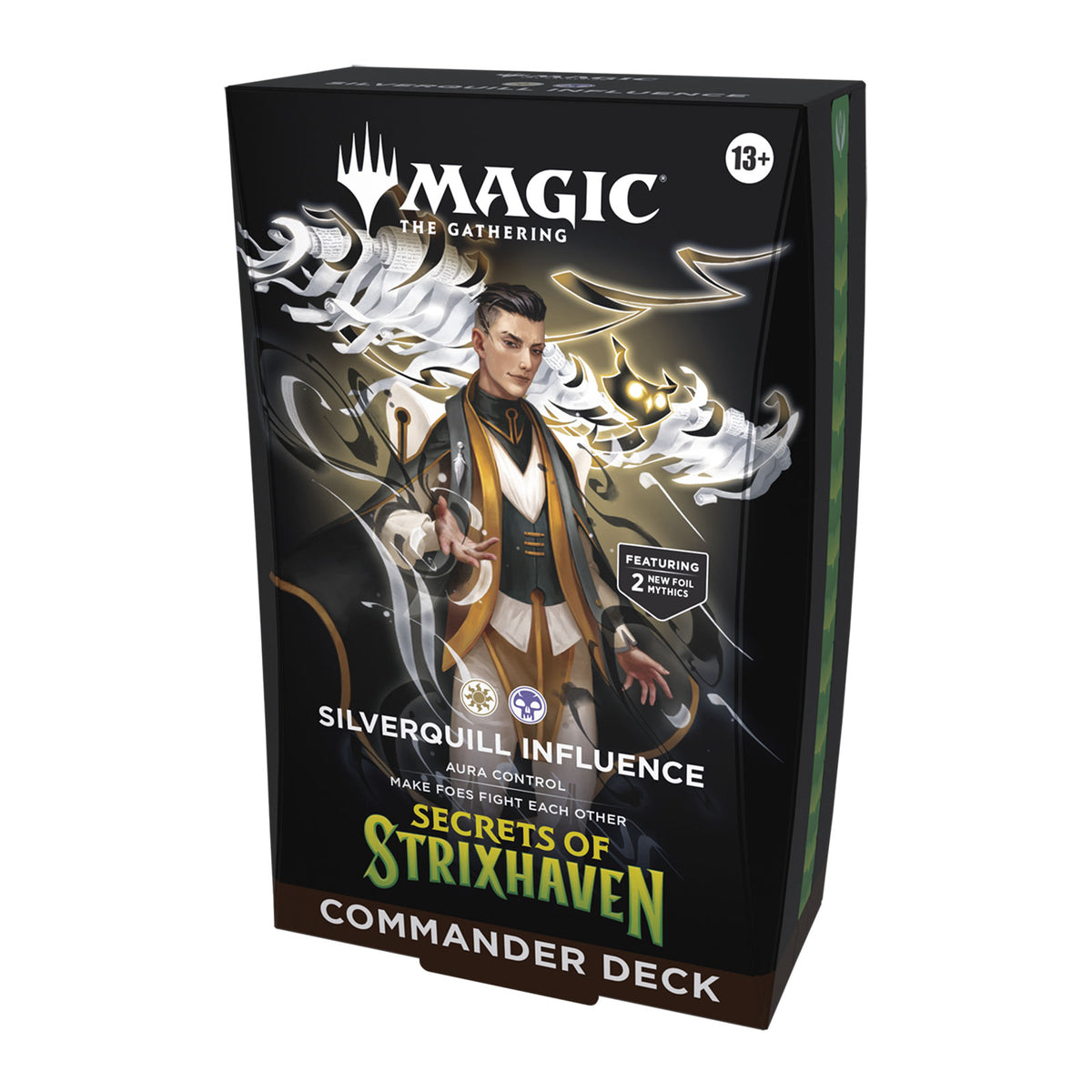 Image produit Secret of Strixhaven Silverquill Influence Deck Commander version anglaise - Magic: The Gathering