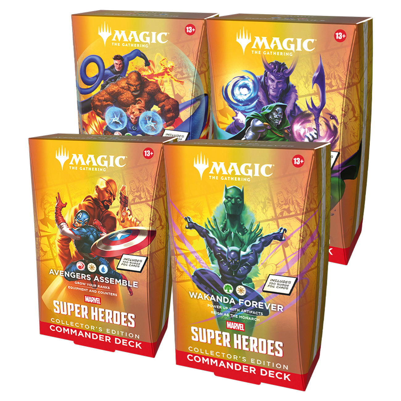 Image produit Marvel Super Heroes Commander Decks Collector's Edition Version anglaise - Magic: The Gathering