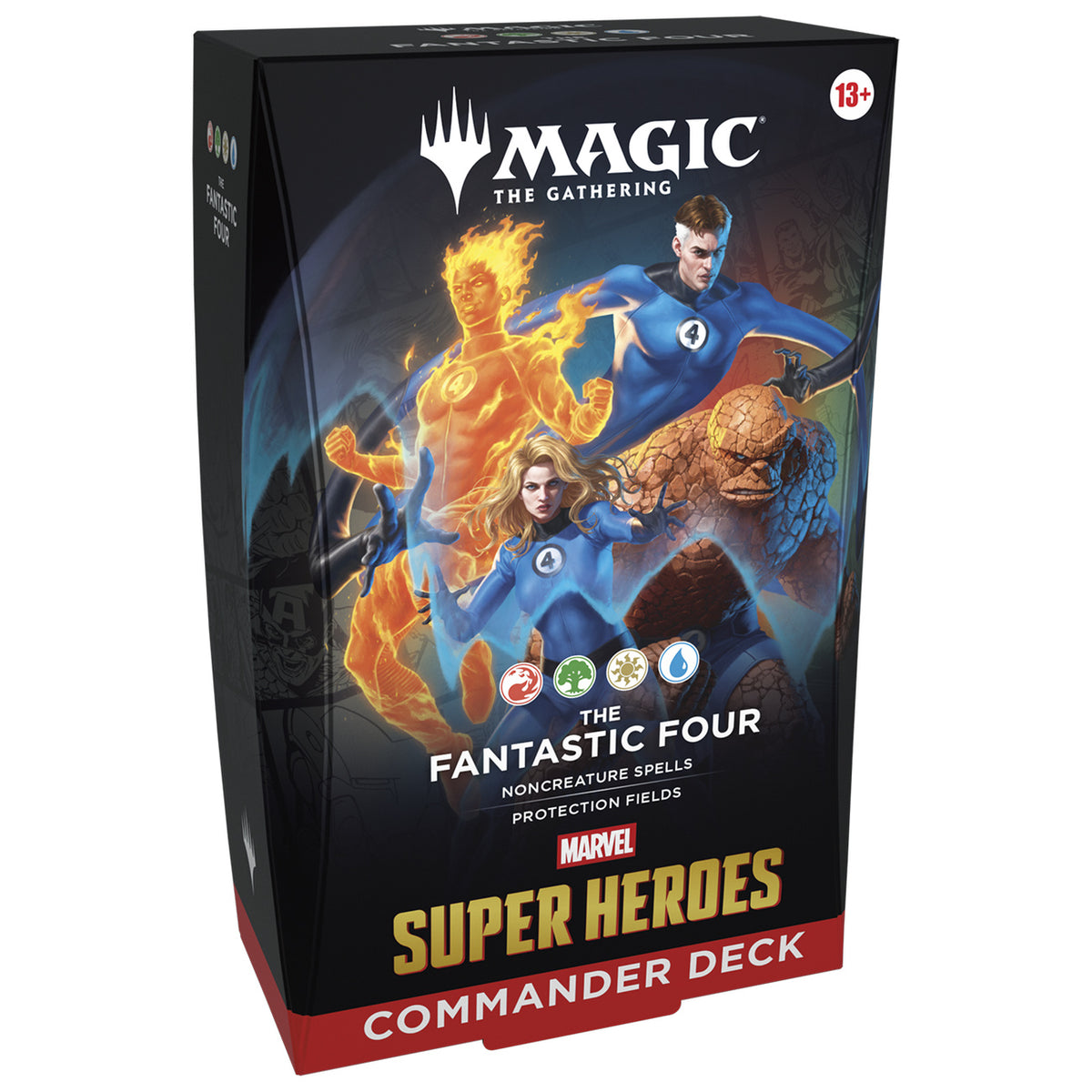 Image produit Marvel Super Heroes The Fantastic Four Deck Commander Version anglaise – Magic: The Gathering