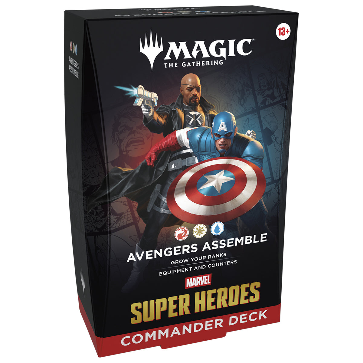 Image produit Marvel Super Heroes Avengers Assemble Commander Deck version anglaise - Magic: The Gathering