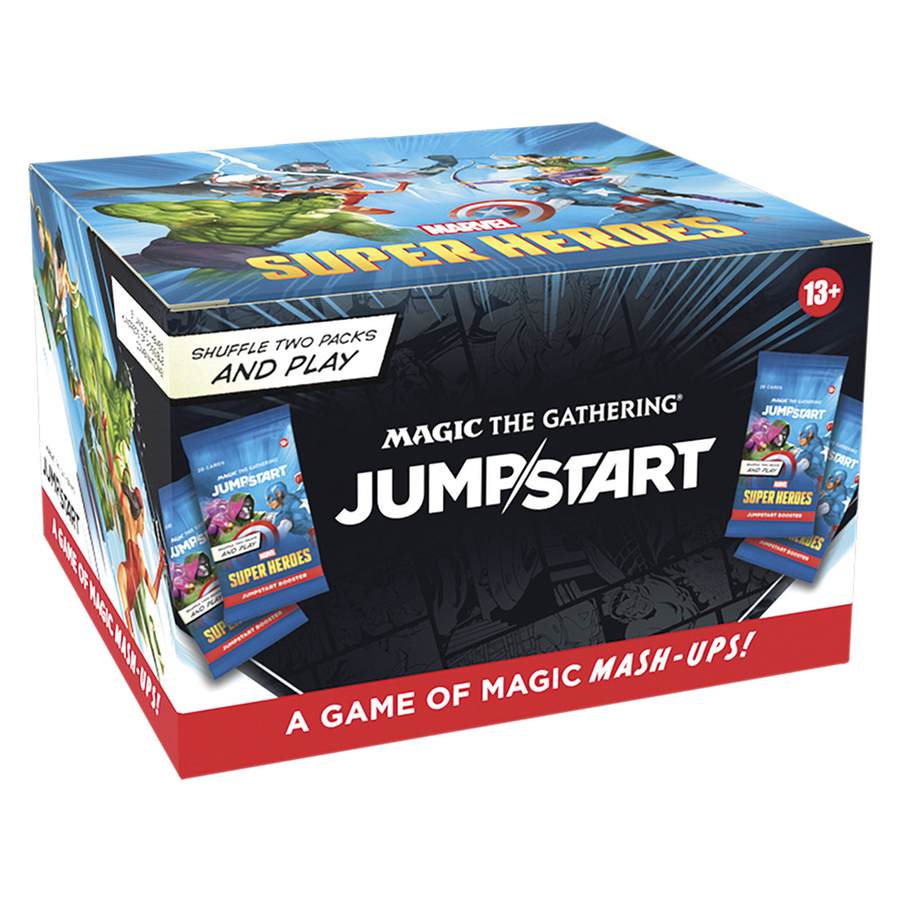 Image produit Marvel Super Heroes Jumpstart Booster Version anglaise – Display Magic: The Gathering