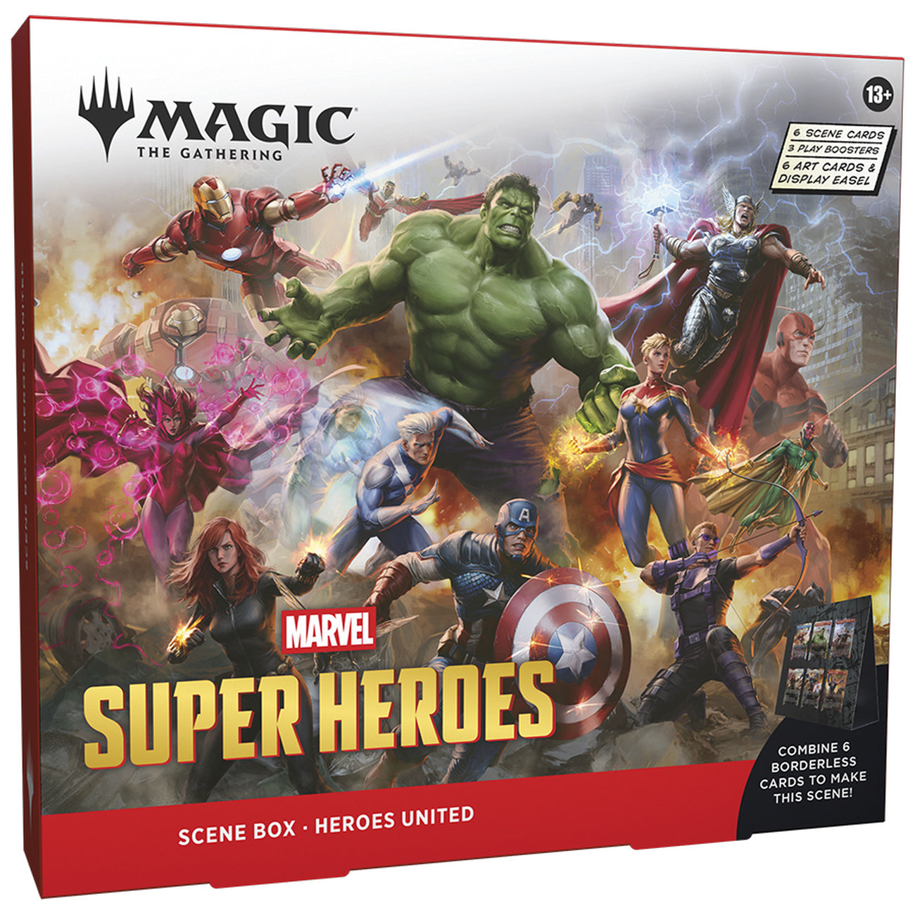 Image produit Marvel Super Heroes Scene Box Heroes United version anglaise - Magic: The Gathering