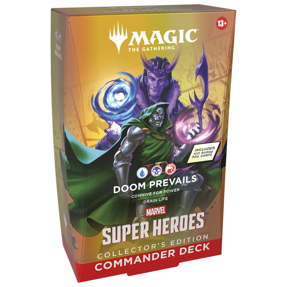 Image produit Marvel Super Heroes Doom Prevails Commander Deck Collector's Edition - Magic: The Gathering