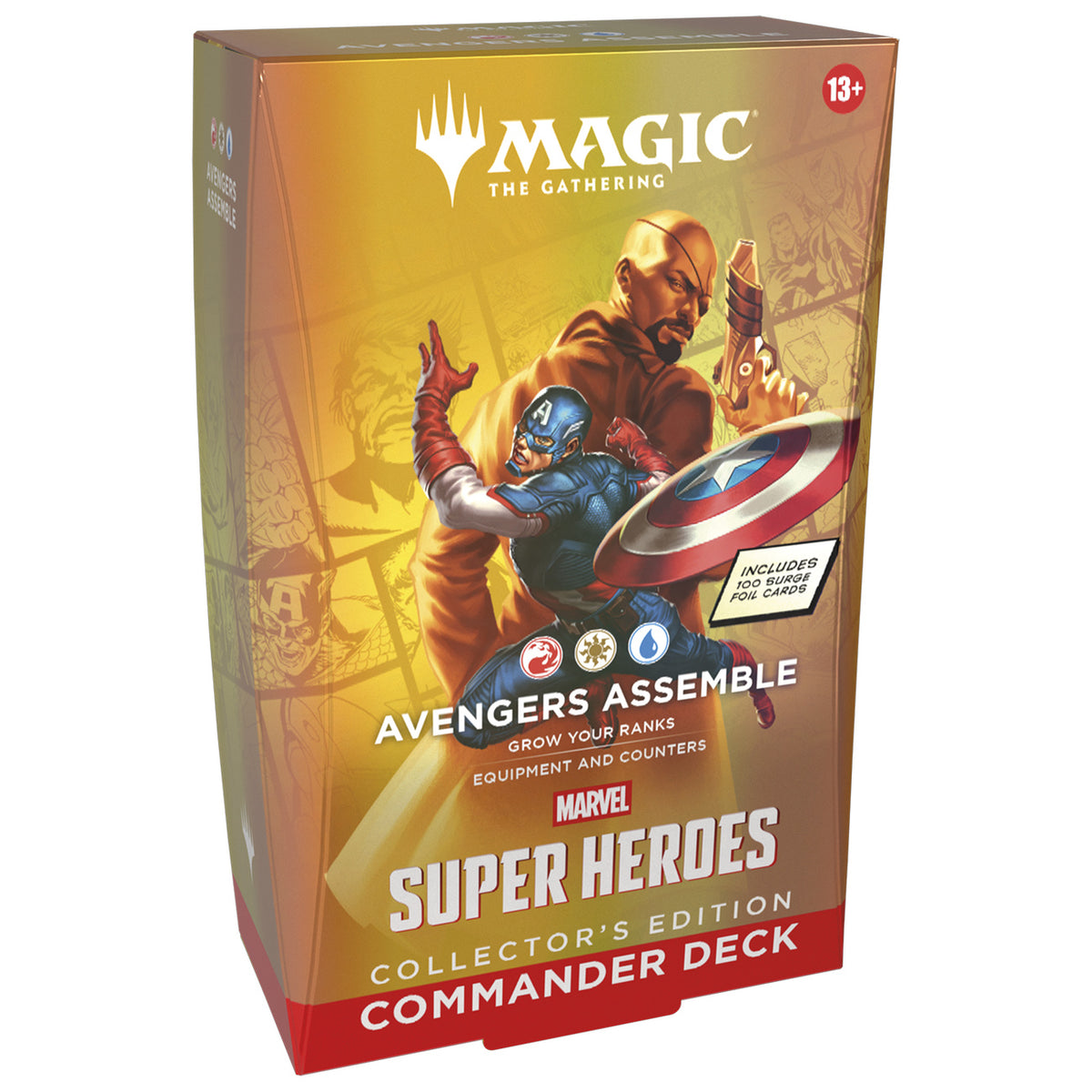Image produit Marvel Super Heroes Avengers Assemble Commander Deck Édition Collector - Magic: The Gathering