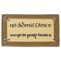 Product image The Lord of the Rings - No Admittance Magnet