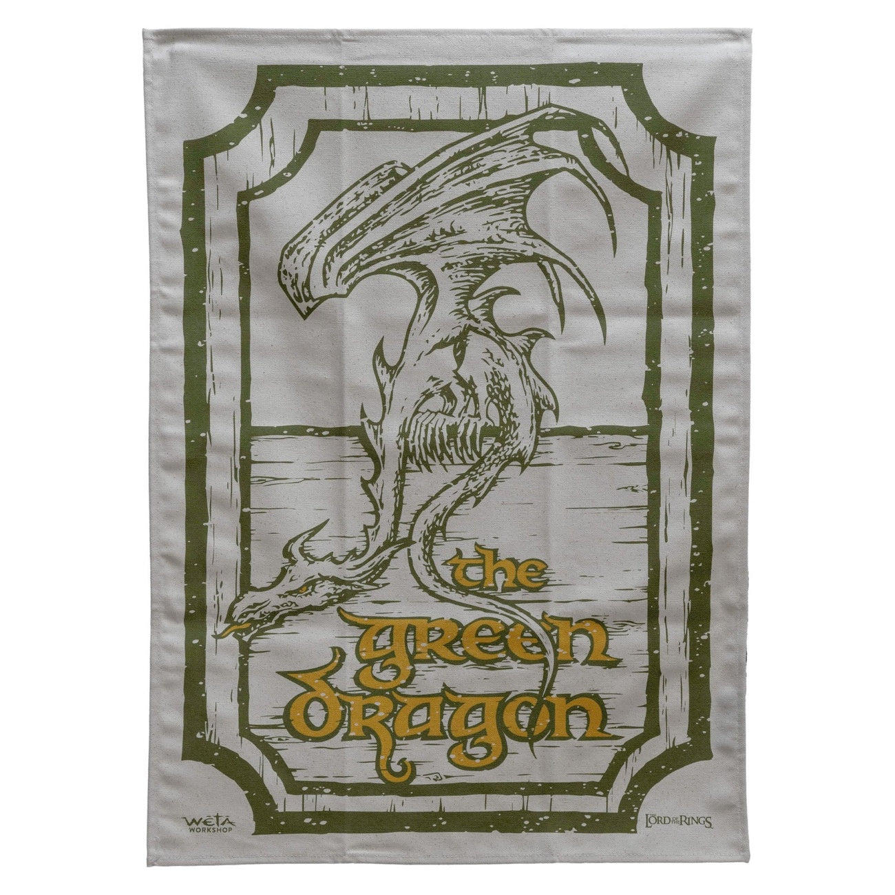Image produit Le Seigneur des Anneaux - Torchons Auberge du Dragon Vert & Poney Fringant (set de 2)