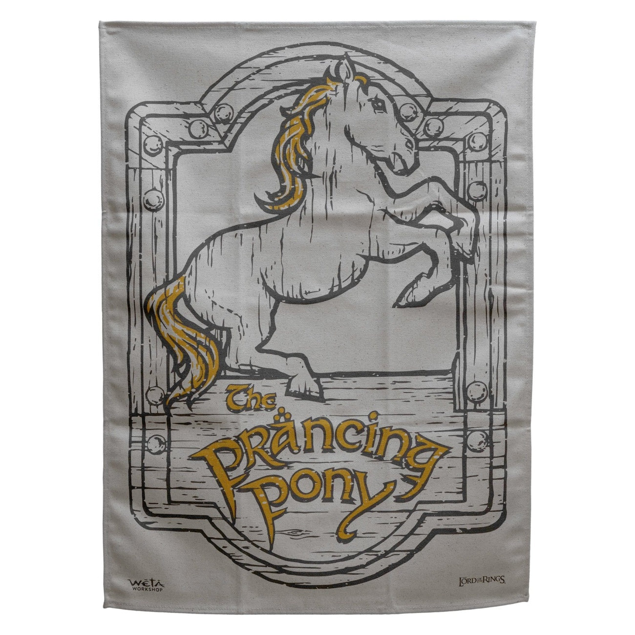 Image produit Le Seigneur des Anneaux - Torchons Auberge du Dragon Vert & Poney Fringant (set de 2)