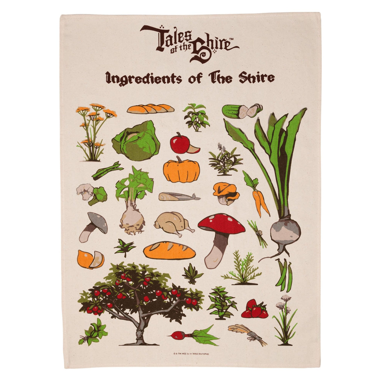 Image produit Le Seigneur des Anneaux - Tales of the Shire Torchons