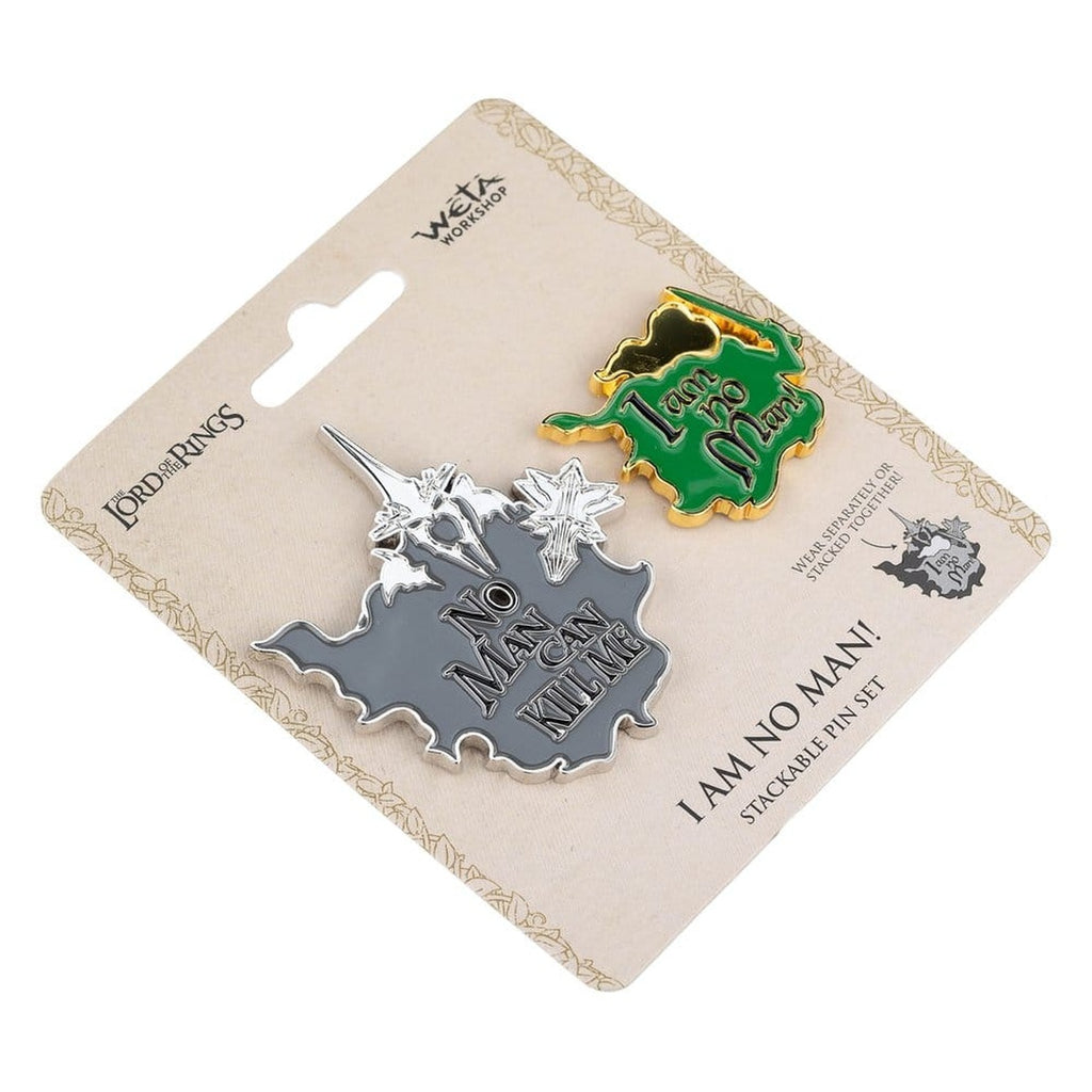 Image produit Le Seigneur des Anneaux - No Man Can Kill Me & I Am No Man! Set de 2 pins